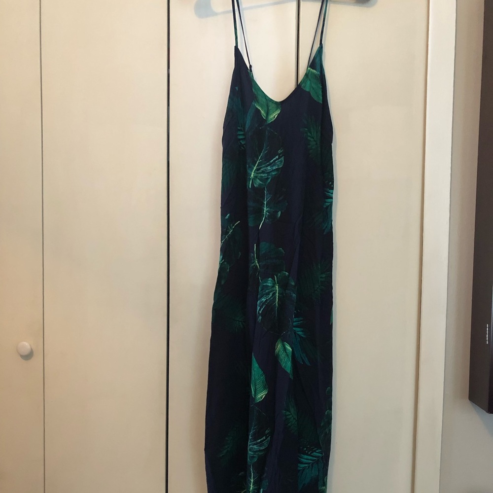 Long tropical dress